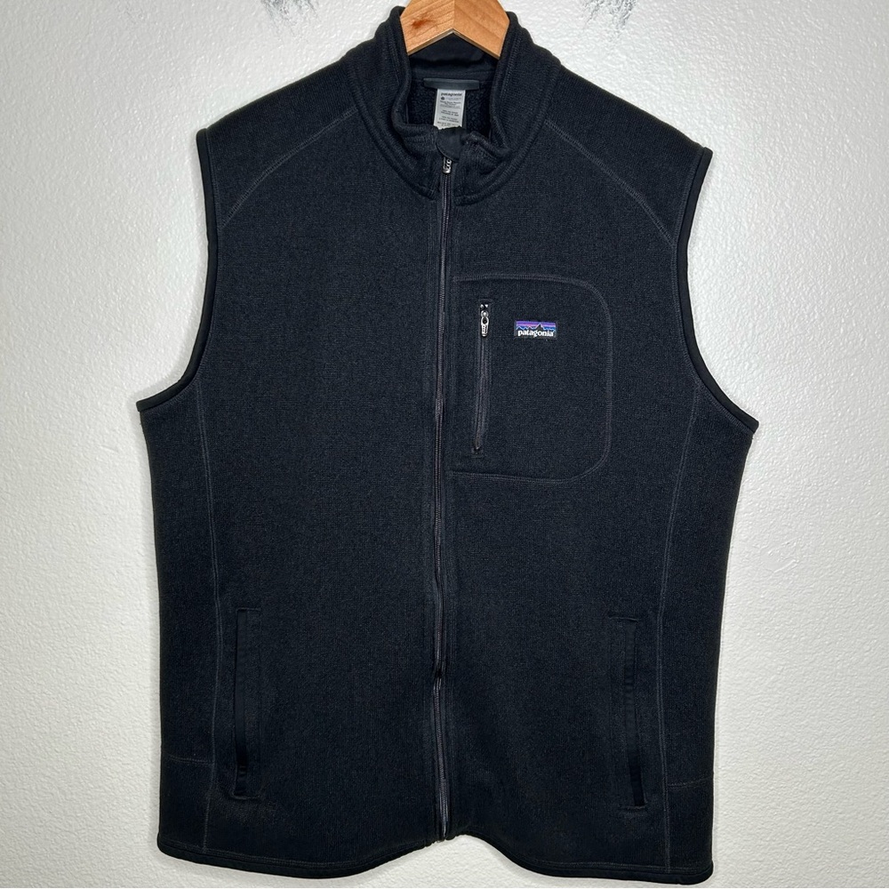 Patagonia Men's Black Fleece Vest